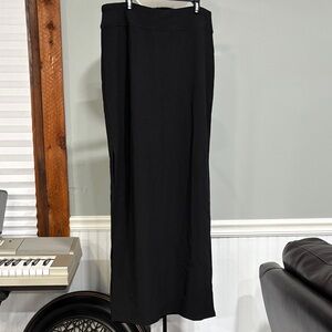 Boston Proper Classic Black Maxi Skirt